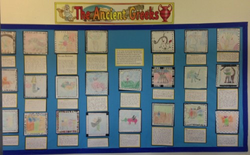 mythical creatures display