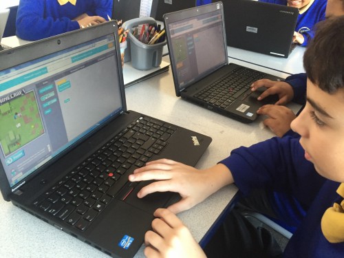 "We've learnt how to create an algorithm to program our codes to work."   