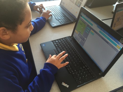 "Coding is so much fun! I like creating my own worlds and making them interactive!"