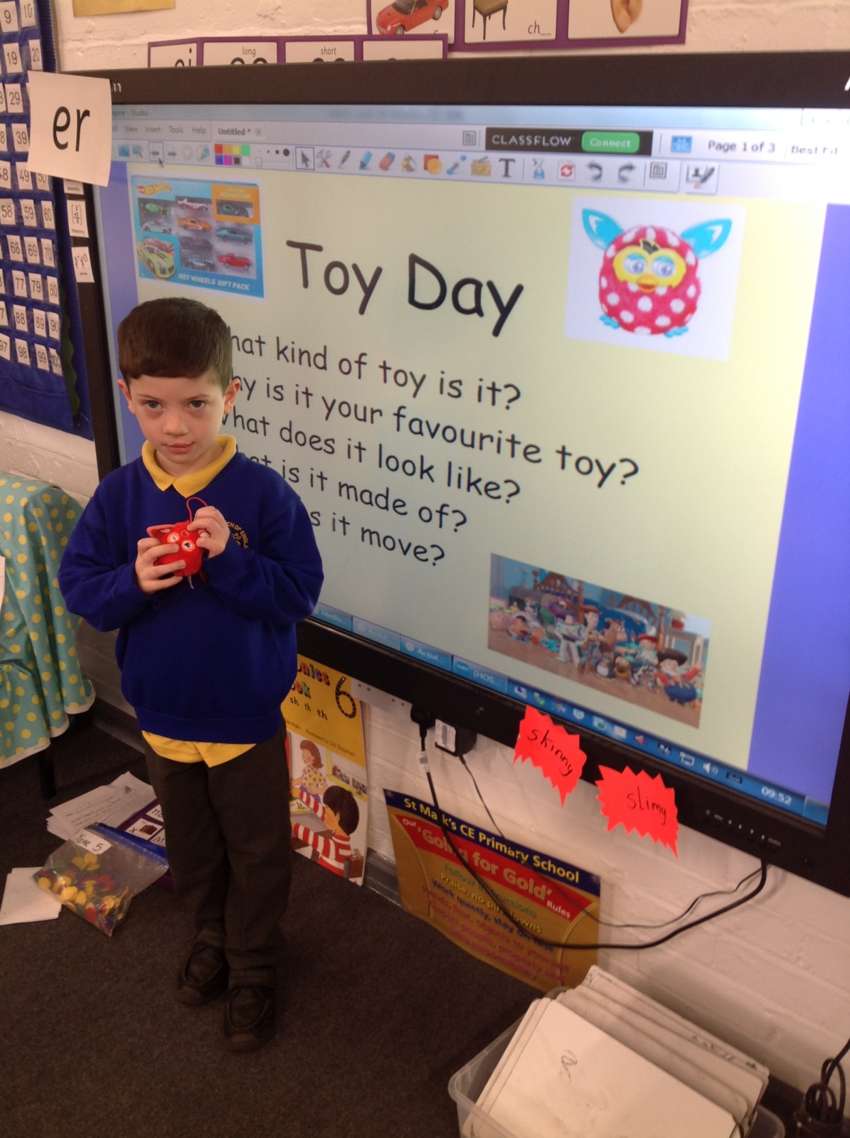 Bring Your Toy to School Day! St Mark's C of E Primary School