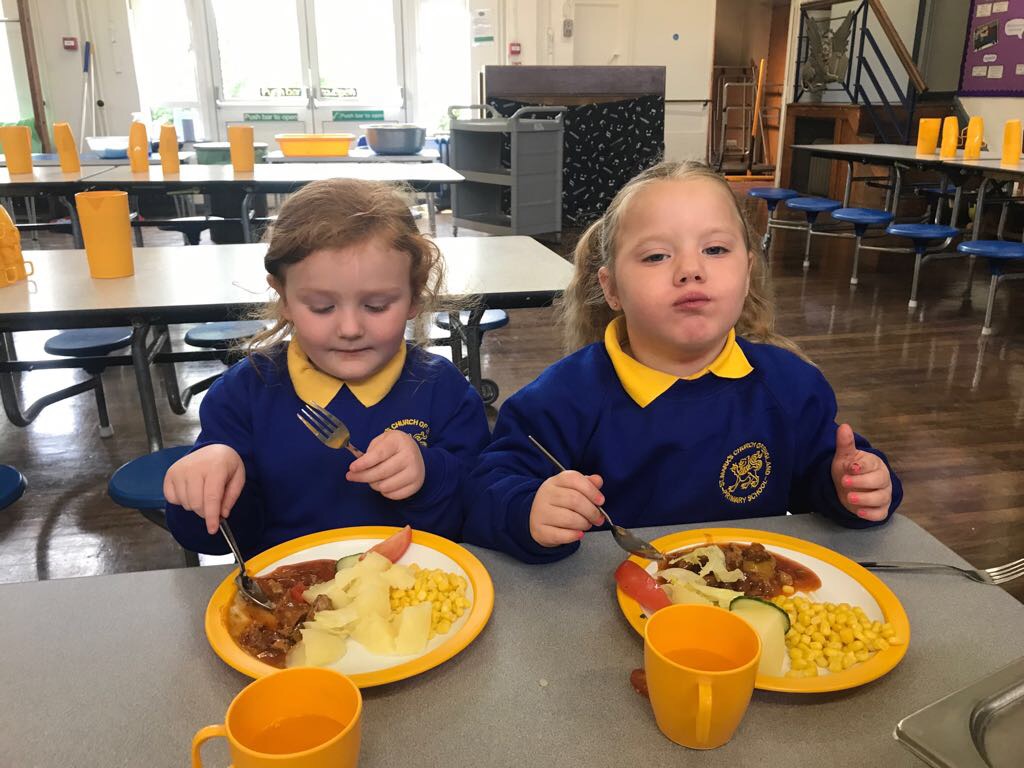 Nursery First Lunch St Mark's C of E Primary School
