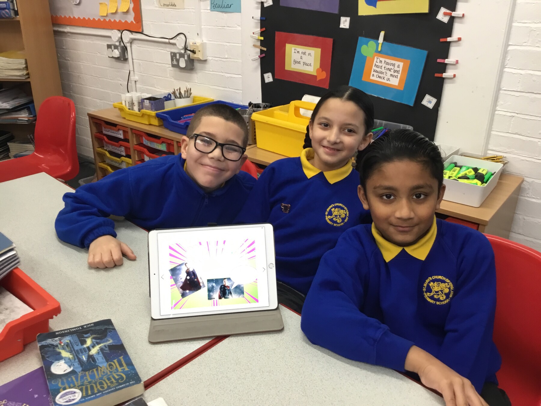 Year 5 Computing Workshop with 3! - St Mark's C of E Primary School