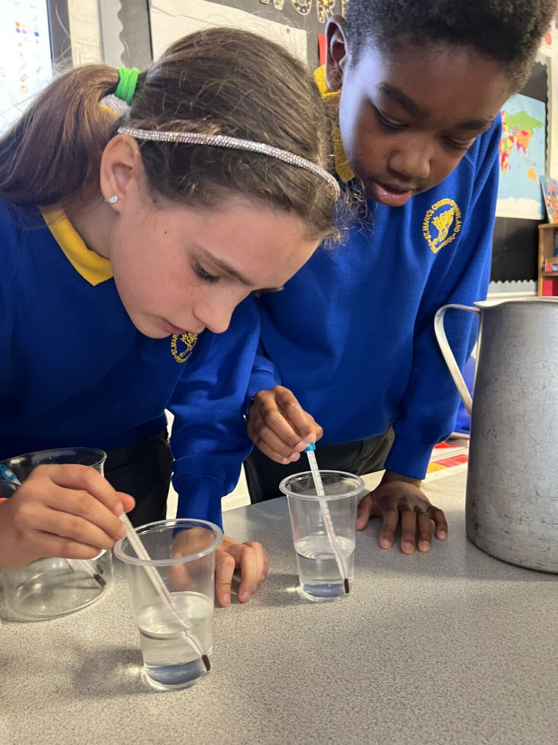 Science Testing Thermal Conductivity St Mark's C of E Primary School